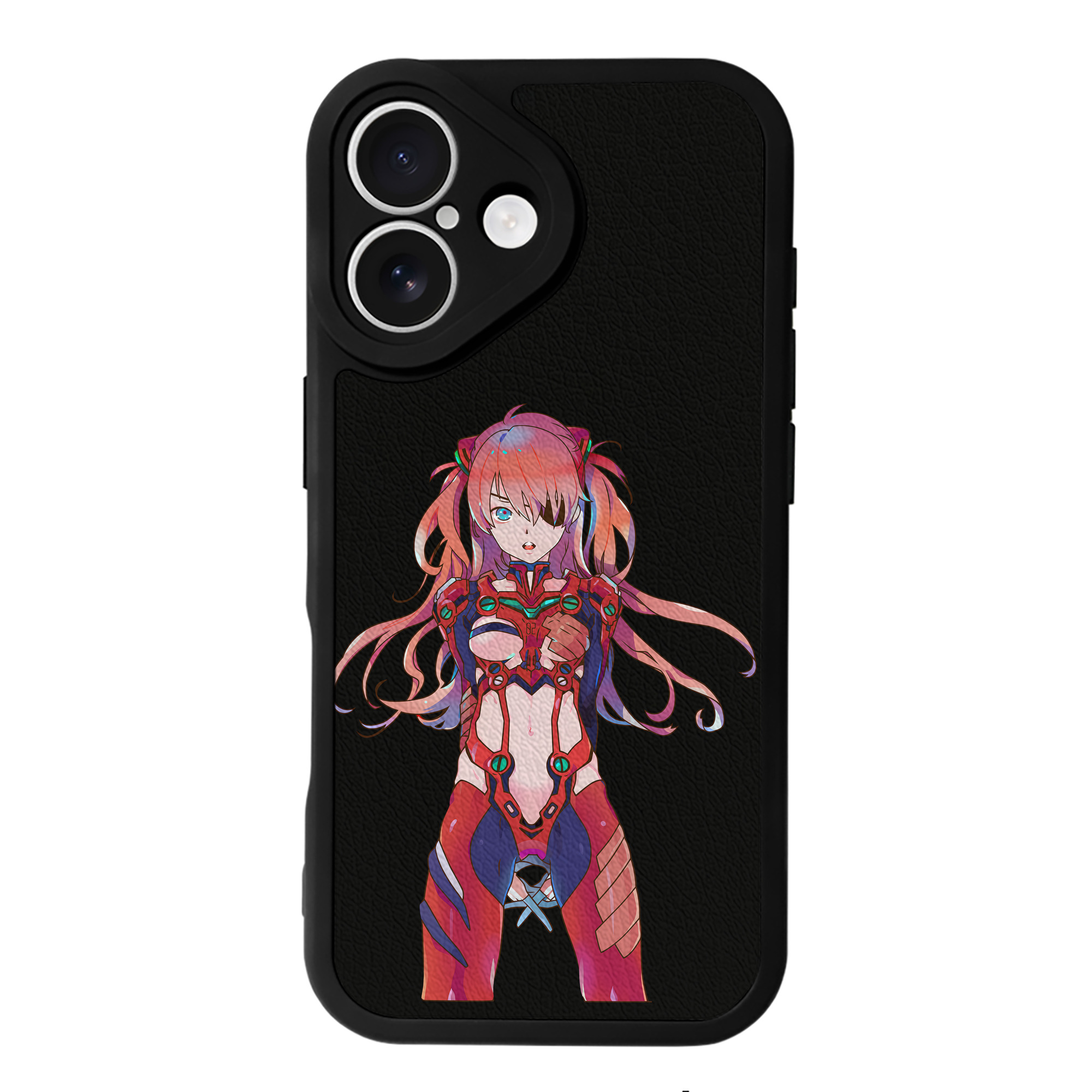 （画像用） EVA 新世紀エヴァンゲリオン 【iPhone 16シリーズ対応】シリコンスマホケース（レザー調） 材質：シリコン